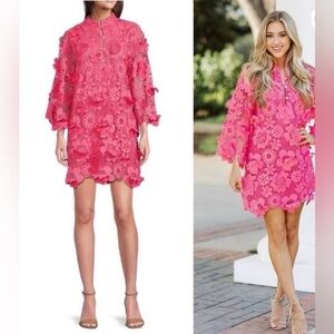 NWT J Marie Size M Seraphina Dress Pink